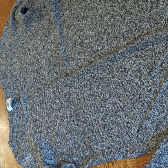 Women's Old Navy Black/Gray Lightweight Sweater, Medium - Picture 3 of 8